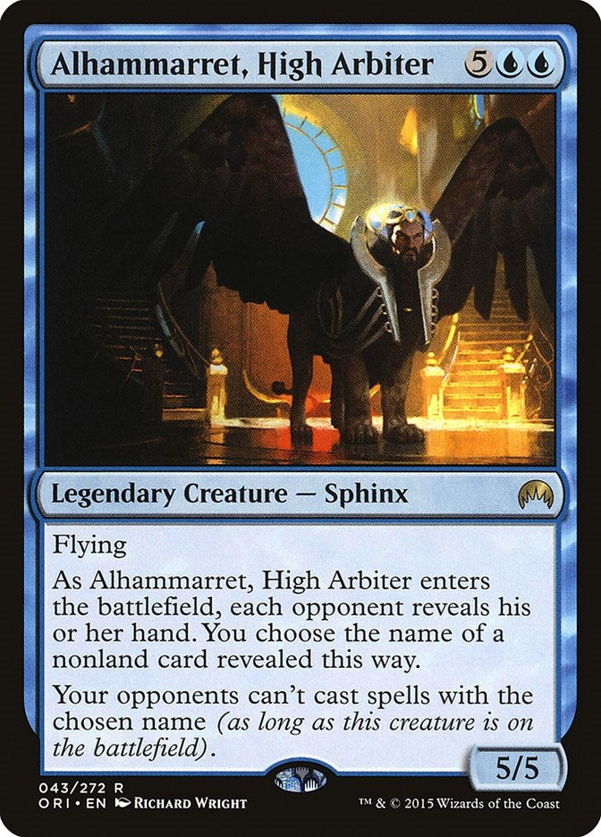 Image for Alhammarret, High Arbiter (43) (Magic Origins) - Magic: The Gathering