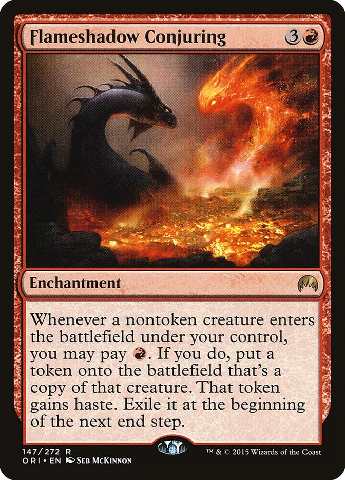 Image for Flameshadow Conjuring (147) (Magic Origins) - Magic: The Gathering