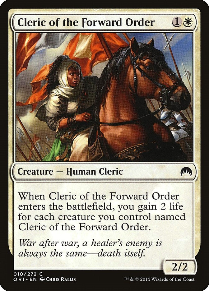 Image for Cleric of the Forward Order (10) (Magic Origins) - Magic: The Gathering