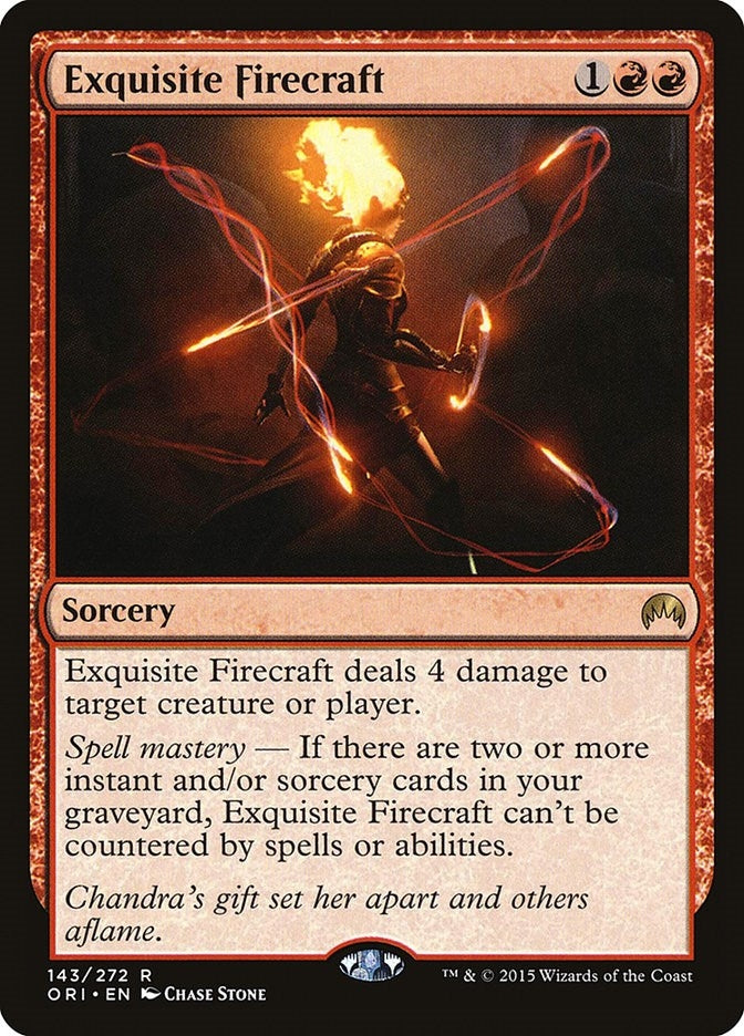 Image for Exquisite Firecraft (143) (Magic Origins) - Magic: The Gathering