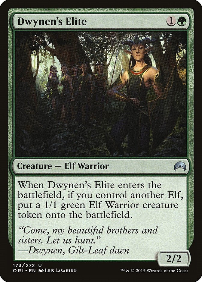 Image for Dwynen's Elite (173) (Magic Origins) - Magic: The Gathering