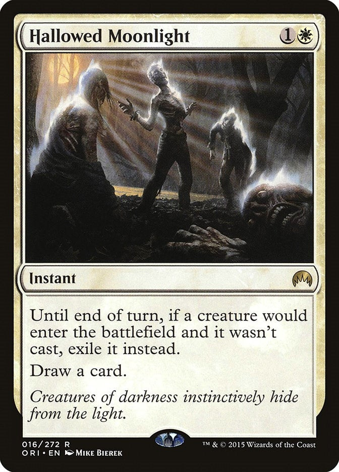 Image for Hallowed Moonlight (16) (Magic Origins) - Magic: The Gathering