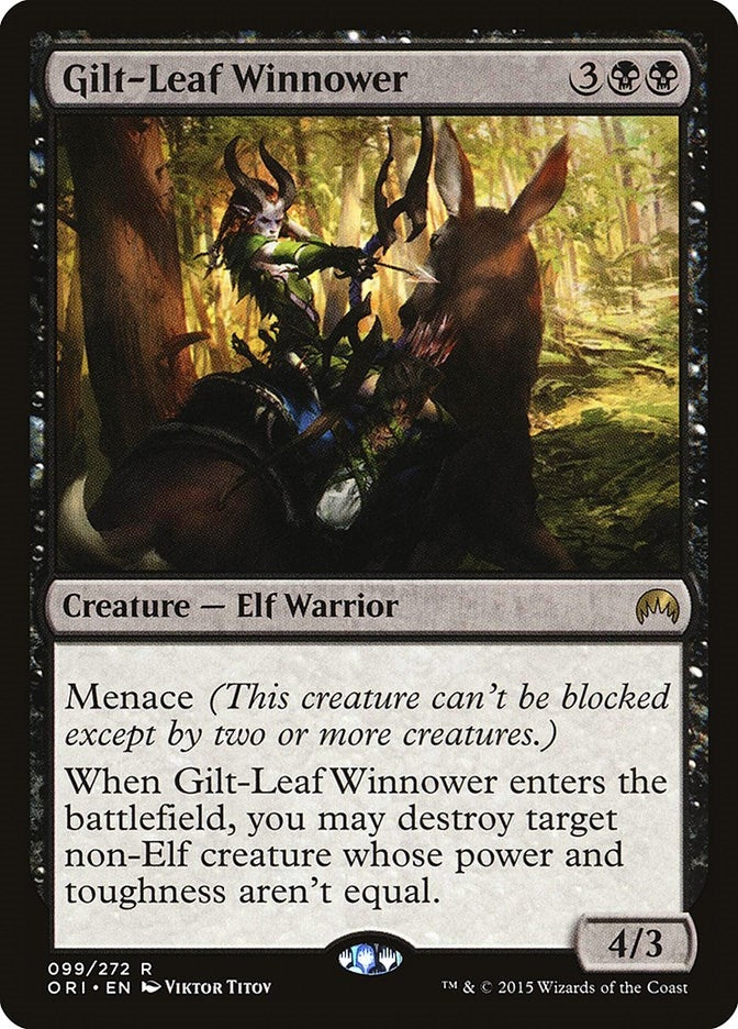 Image for Gilt-Leaf Winnower (99) (Magic Origins) - Magic: The Gathering