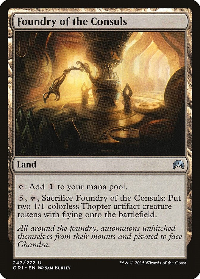 Image for Foundry of the Consuls (247) (Magic Origins) - Magic: The Gathering