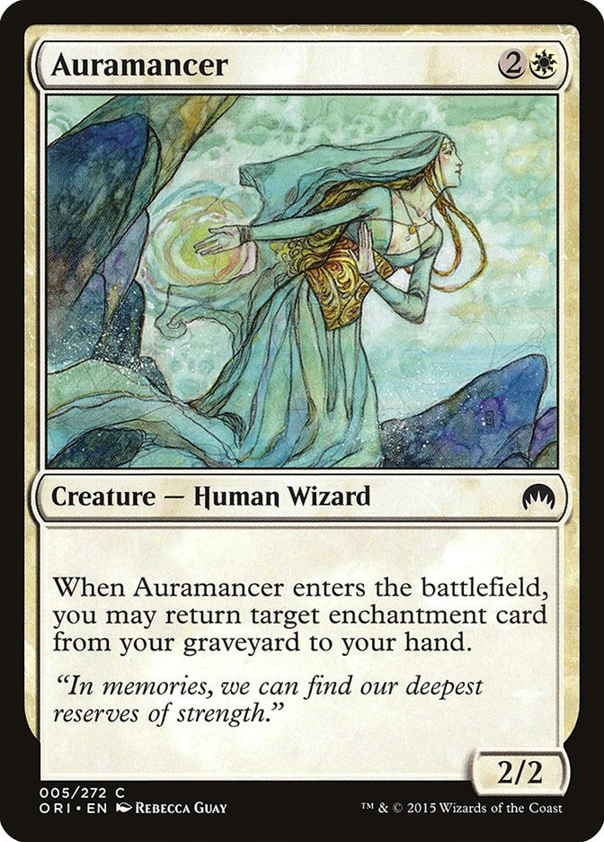 Image for Auramancer (5) (Magic Origins) - Magic: The Gathering