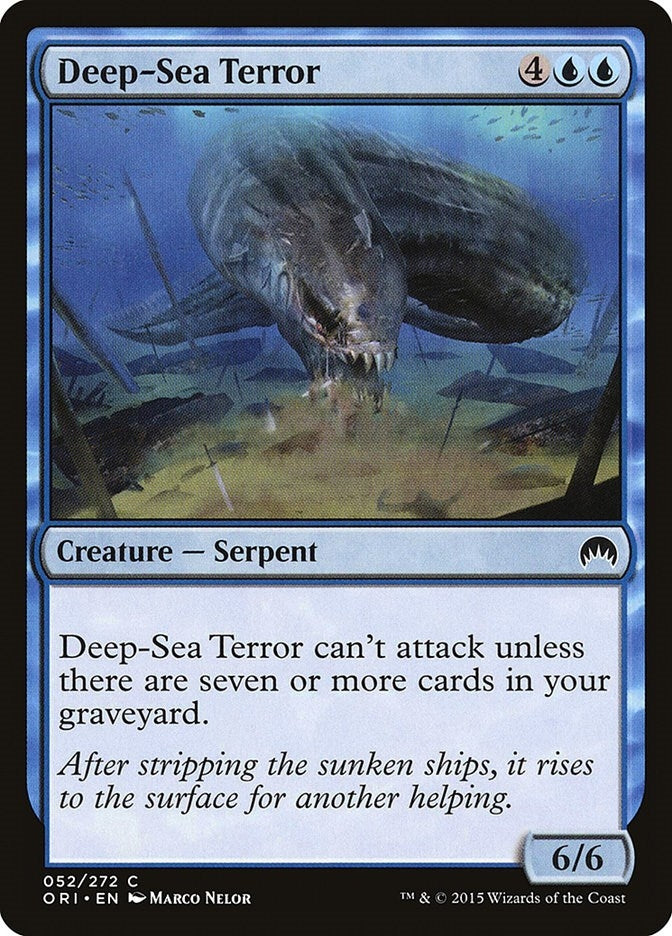 Image for Deep-Sea Terror (52) (Magic Origins) - Magic: The Gathering