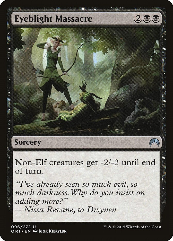 Image for Eyeblight Massacre (96) (Magic Origins) - Magic: The Gathering