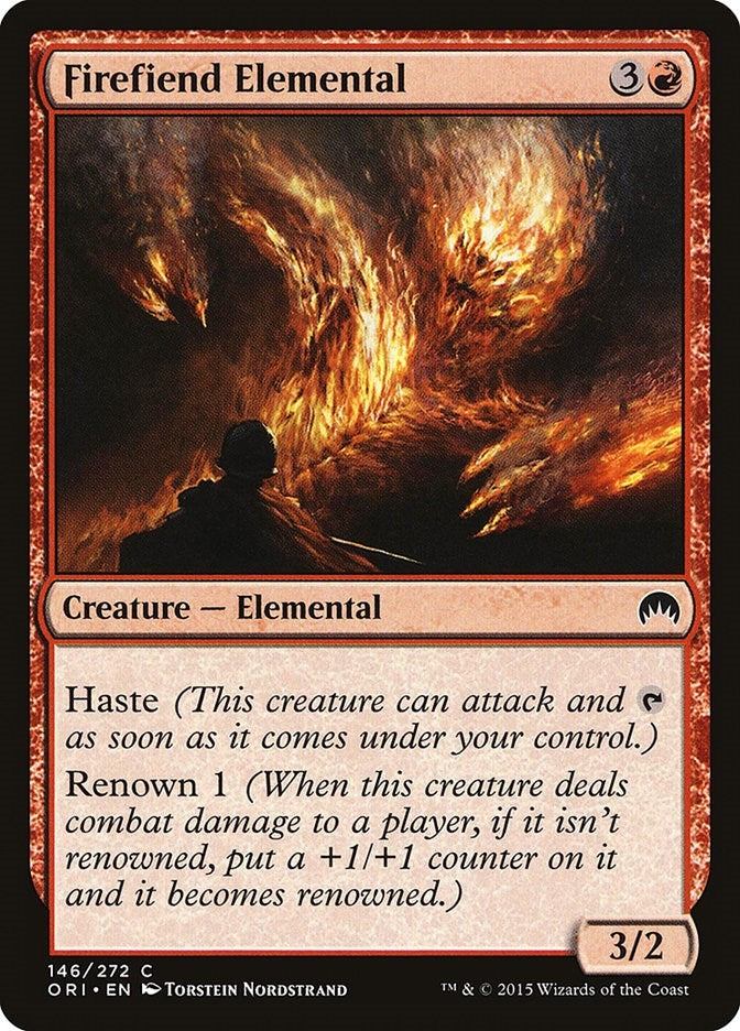 Image for Firefiend Elemental (146) (Magic Origins) - Magic: The Gathering