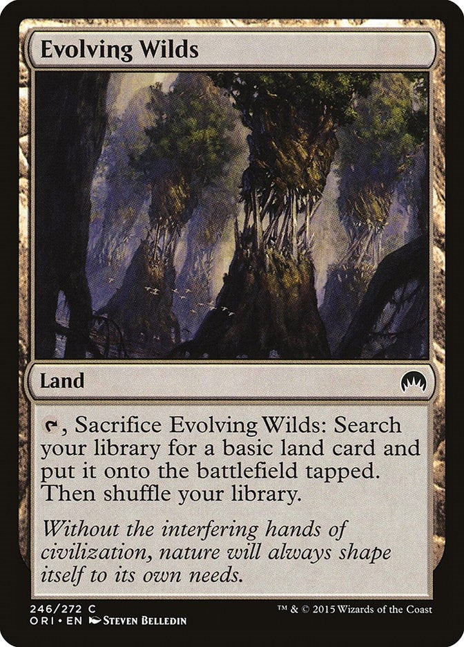 Image for Evolving Wilds (246) (Magic Origins) - Magic: The Gathering