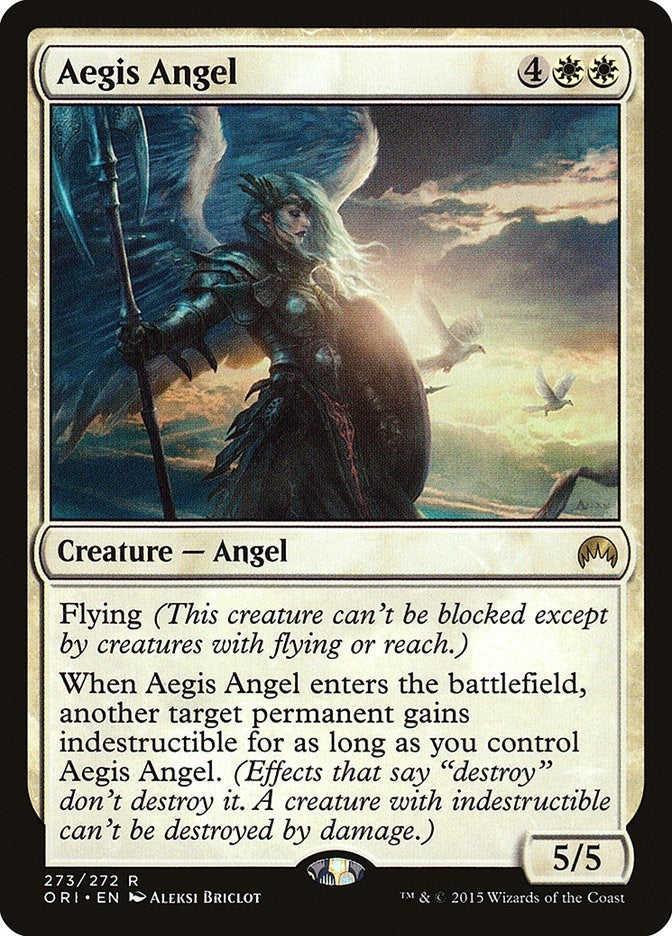 Image for Aegis Angel (273) (Magic Origins) - Magic: The Gathering