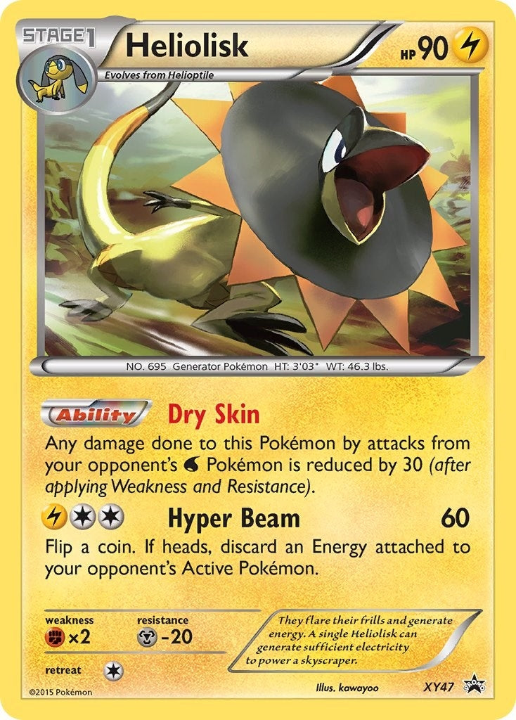 Image for Heliolisk - XY47 (XY47) (PR) - Pokemon