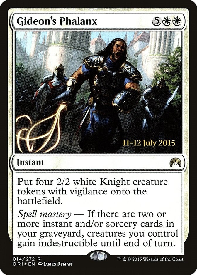 Image for Gideon's Phalanx (14) (Prerelease Cards) - Magic: The Gathering