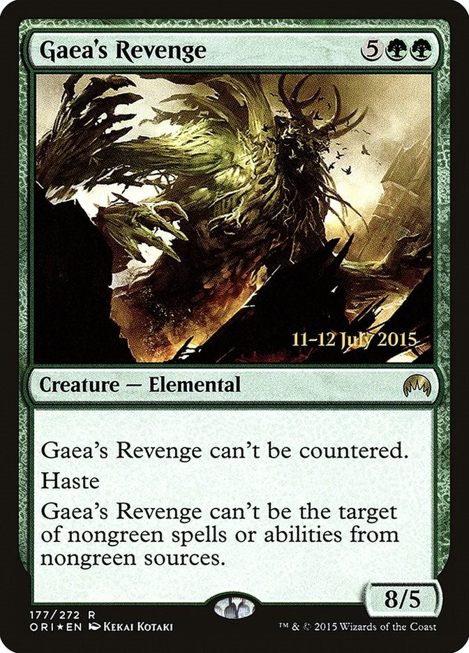 Image for Gaea's Revenge (177) (Prerelease Cards) - Magic: The Gathering