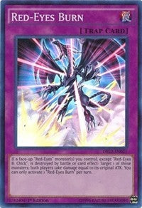 Image for Red-Eyes Burn (DRL2-EN021) (DRL2) - YuGiOh