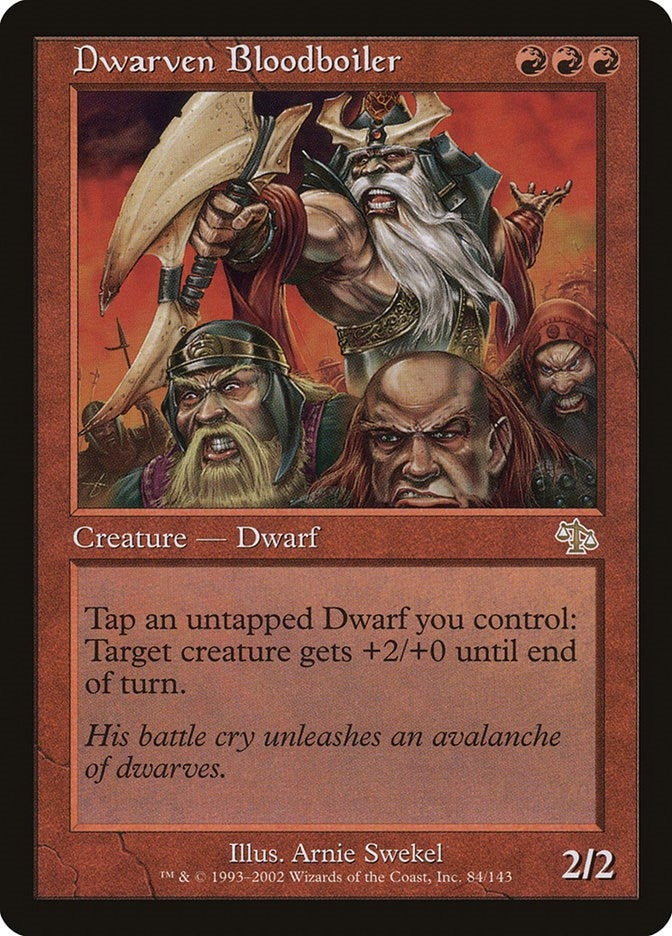 Image for Dwarven Bloodboiler (84) (Judgment) - Magic: The Gathering