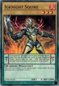 Image for Igknight Squire (CORE-EN026) (CORE) - YuGiOh