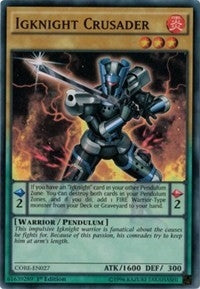 Image for Igknight Crusader (CORE-EN027) (CORE) - YuGiOh
