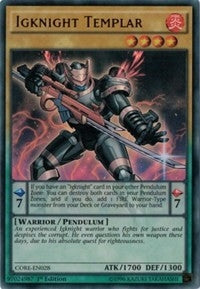 Image for Igknight Templar (CORE-EN028) (CORE) - YuGiOh