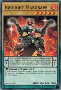 Image for Igknight Margrave (CORE-EN030) (CORE) - YuGiOh