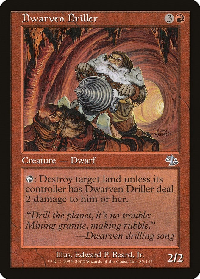 Image for Dwarven Driller (85) (Judgment) - Magic: The Gathering