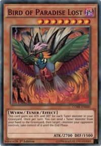 Image for Bird of Paradise Lost (CORE-EN040) (CORE) - YuGiOh