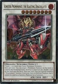 Image for Ignister Prominence, the Blasting Dracoslayer (UTR) (CORE-EN050) (CORE) - YuGiOh