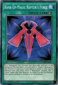 Image for Rank-Up-Magic Raptor's Force (CORE-EN057) (CORE) - YuGiOh
