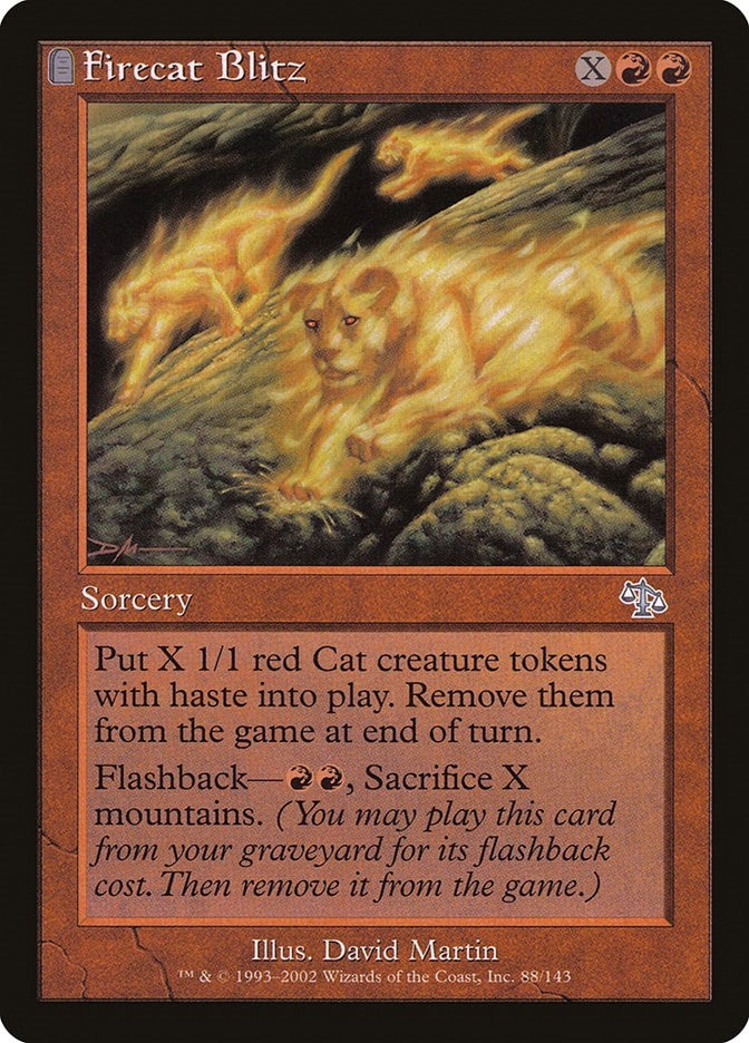 Image for Firecat Blitz (88) (Judgment) - Magic: The Gathering