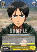 Image for "Readiness" Eren (AOT/S35-E007 R) (Attack on Titan) - Weiss Schwarz