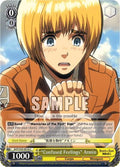 Image for "Confused Feelings" Armin (AOT/S35-E016 C) (Attack on Titan) - Weiss Schwarz