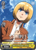 Image for "Rite of Passage" Armin (AOT/S35-E020 C) (Attack on Titan) - Weiss Schwarz