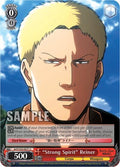 Image for "Strong Spirit" Reiner (AOT/S35-E071 C) (Attack on Titan) - Weiss Schwarz