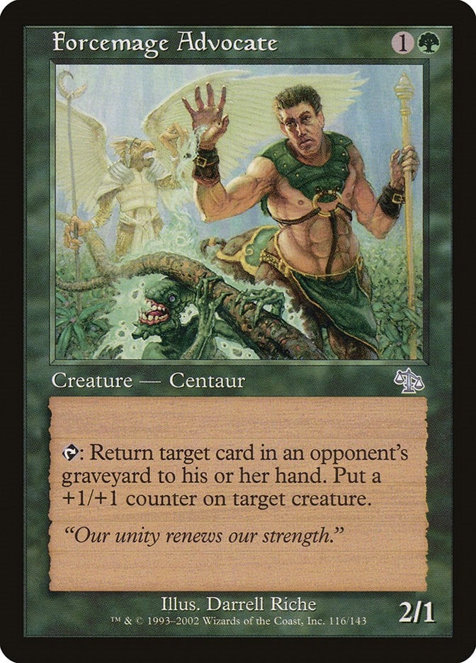 Image for Forcemage Advocate (116) (Judgment) - Magic: The Gathering