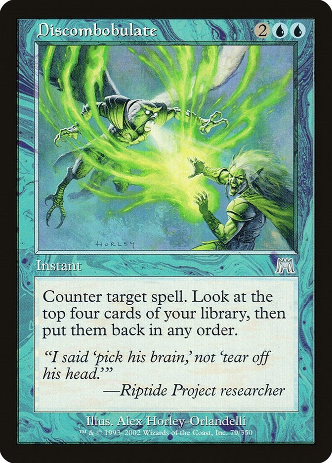 Image for Discombobulate (79) (Onslaught) - Magic: The Gathering
