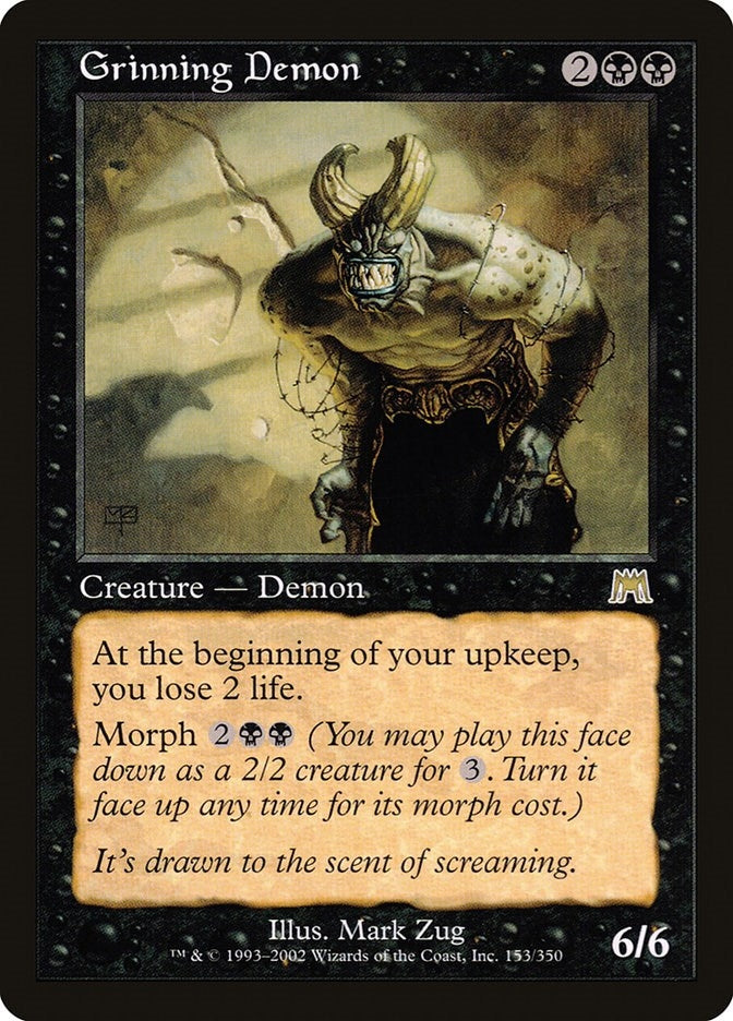 Image for Grinning Demon (153) (Onslaught) - Magic: The Gathering