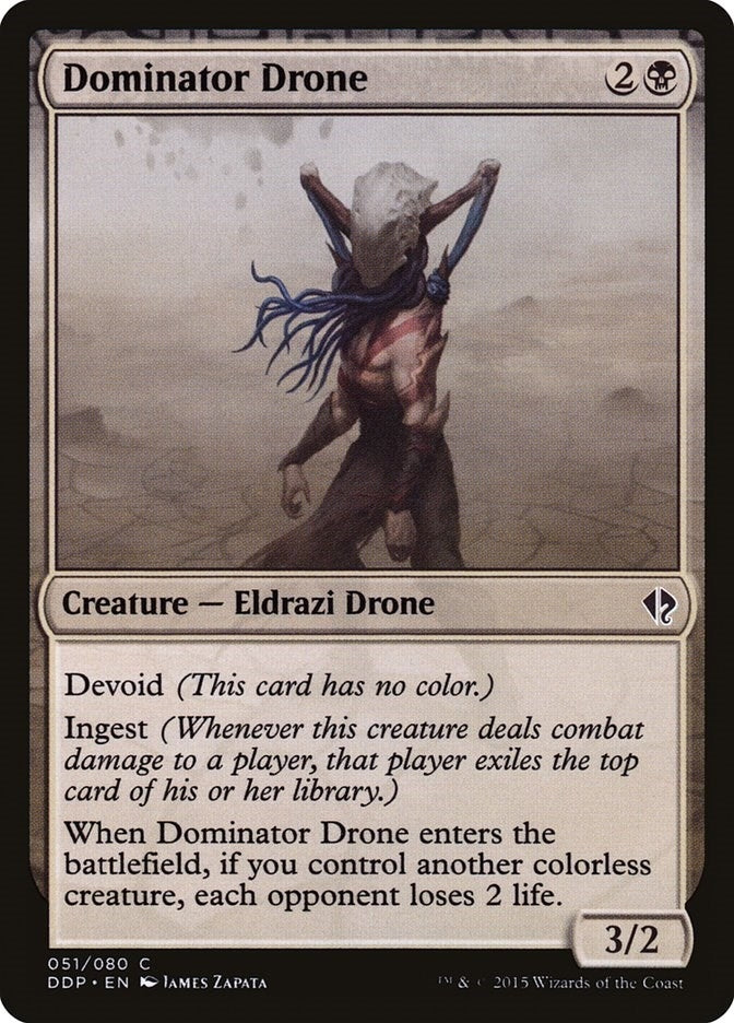 Image for Dominator Drone (51) (Zendikar vs. Eldrazi) - Magic: The Gathering