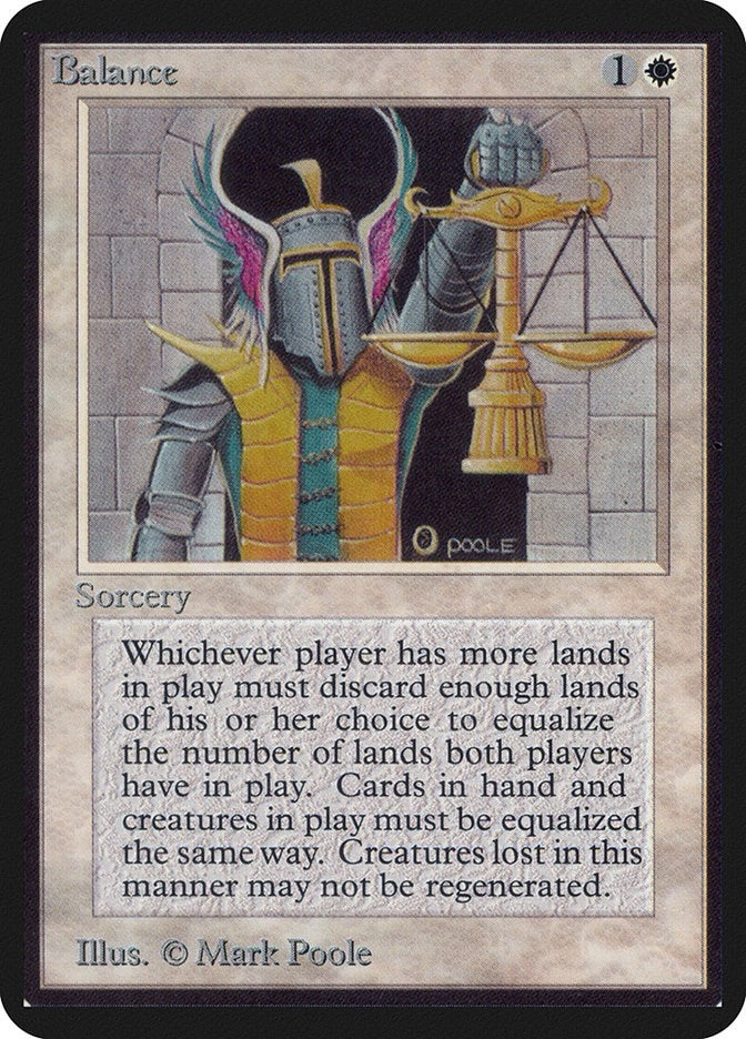 Image for Balance (Alpha Edition) - Magic: The Gathering