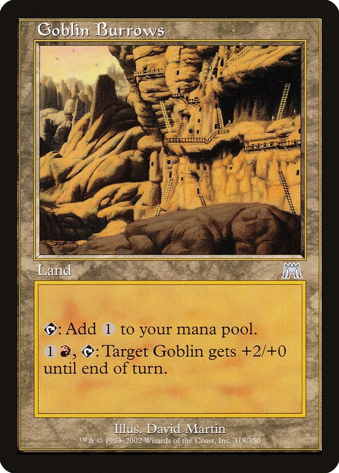 Image for Goblin Burrows (318) (Onslaught) - Magic: The Gathering