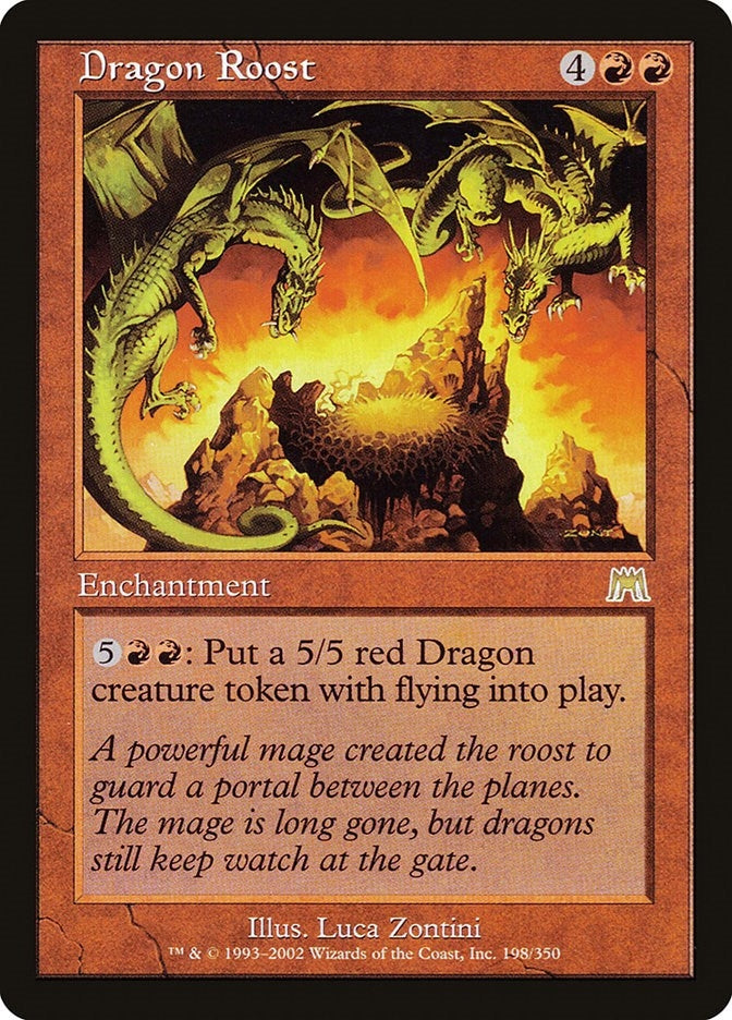 Image for Dragon Roost (198) (Onslaught) - Magic: The Gathering