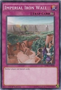 Image for Imperial Iron Wall (SDSE-EN038) (SDSE) - YuGiOh