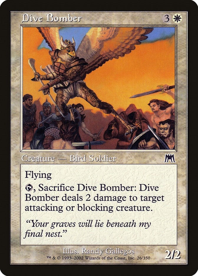 Image for Dive Bomber (26) (Onslaught) - Magic: The Gathering