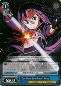 Image for "Gun World Swordsman" Kirito (SAO/SE23-TE14 TD) (Sword Art Online II) - Weiss Schwarz