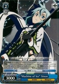 Image for "Machine of Ice" Sinon (SAO/SE23-TE15 TD) (Sword Art Online II) - Weiss Schwarz