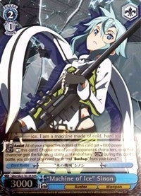 Image for "Machine of Ice" Sinon (RRR) (SAO/SE23-TE15R RRR) (Sword Art Online II) - Weiss Schwarz