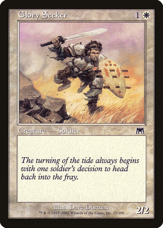 Image for Glory Seeker (31) (Onslaught) - Magic: The Gathering