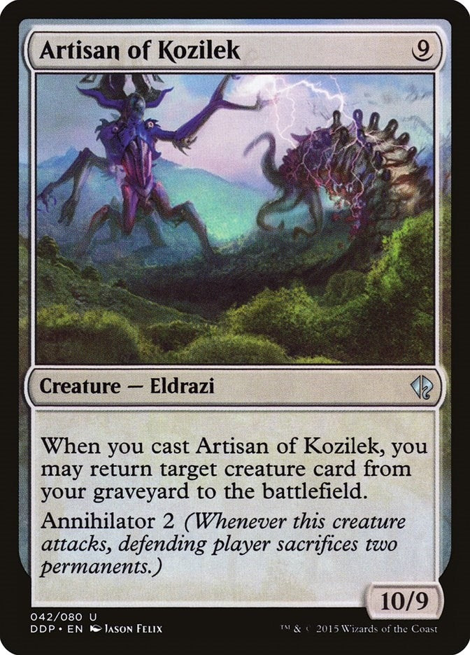 Image for Artisan of Kozilek (42) (Zendikar vs. Eldrazi) - Magic: The Gathering