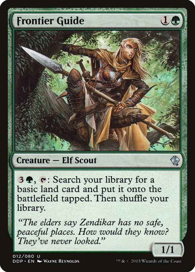Image for Frontier Guide (12) (Zendikar vs. Eldrazi) - Magic: The Gathering