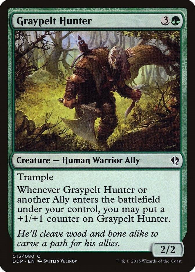 Image for Graypelt Hunter (13) (Zendikar vs. Eldrazi) - Magic: The Gathering