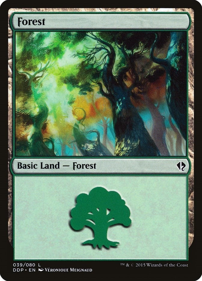 Image for Forest (039) (39) (Zendikar vs. Eldrazi) - Magic: The Gathering
