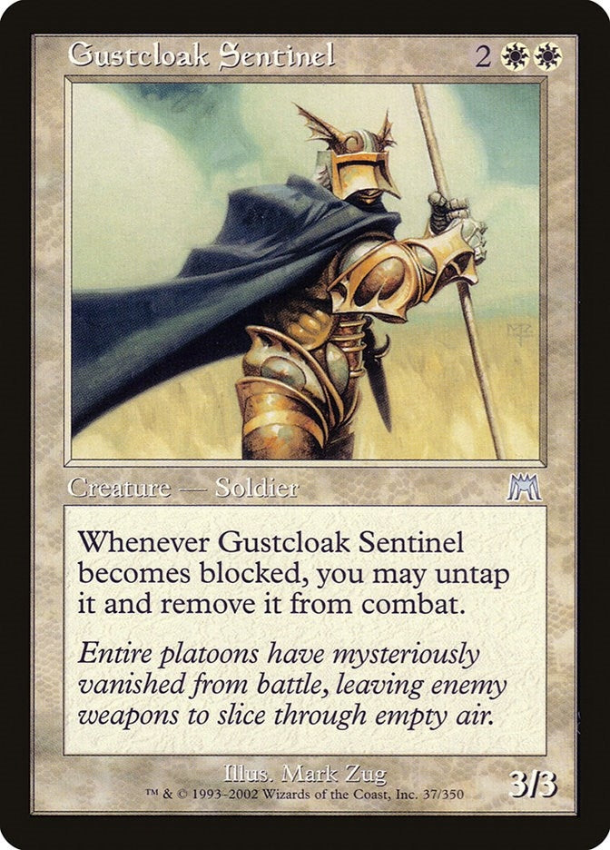 Image for Gustcloak Sentinel (37) (Onslaught) - Magic: The Gathering